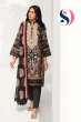 SAN SAFINAZ MUZLIN Black Black Dupatta Salwar Kameez